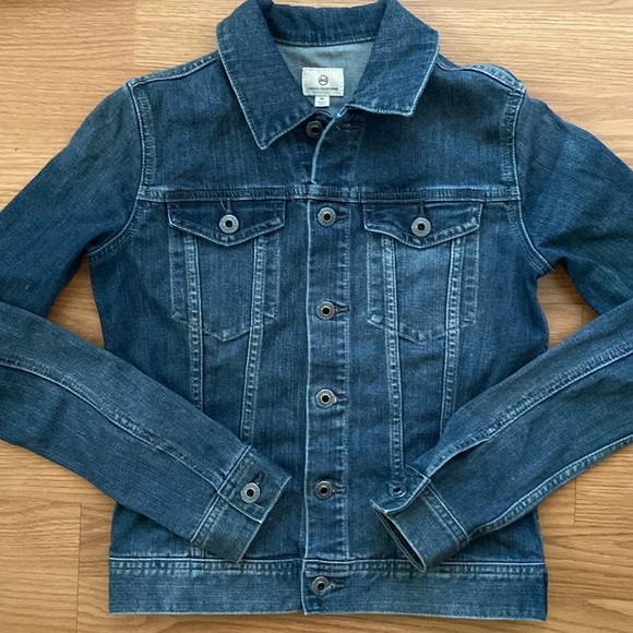❤️ AG Denim Jacket Robyn Size XS NWOT - Picture 4 of 15
